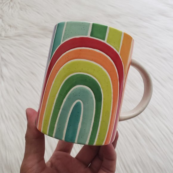 Anthropologie Other - Anthropologie Rainbow Mug